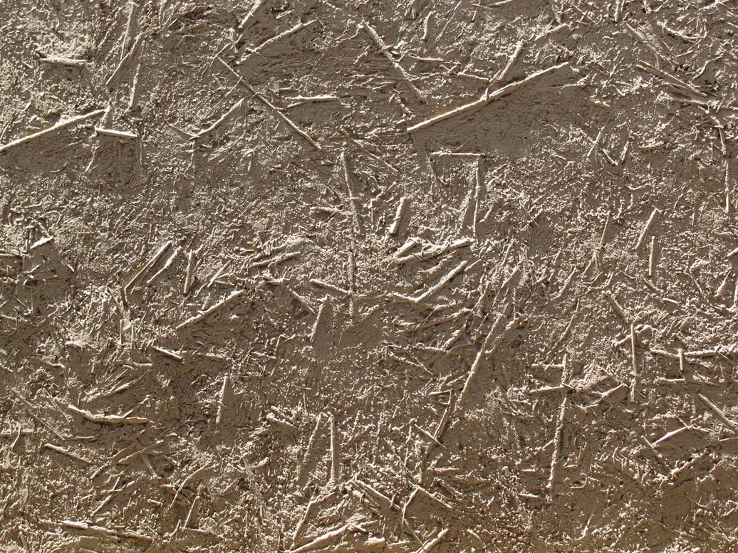 Custom Stucco Texture Straw